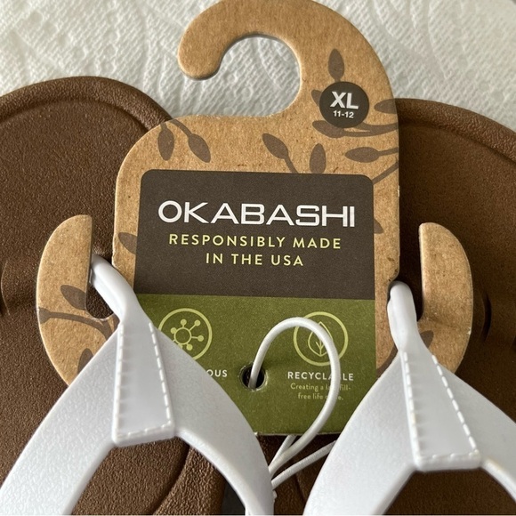 🆕 OKABASHI BREEZE WOMENS FLIP FLOPS 11-12 XL - Picture 5 of 7